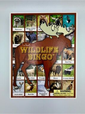 Wildlife Bingo Game - with photos